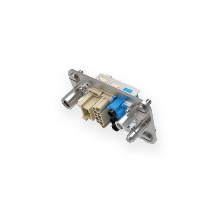  Inch-size rectangular Multi-connector H10B-M3-F